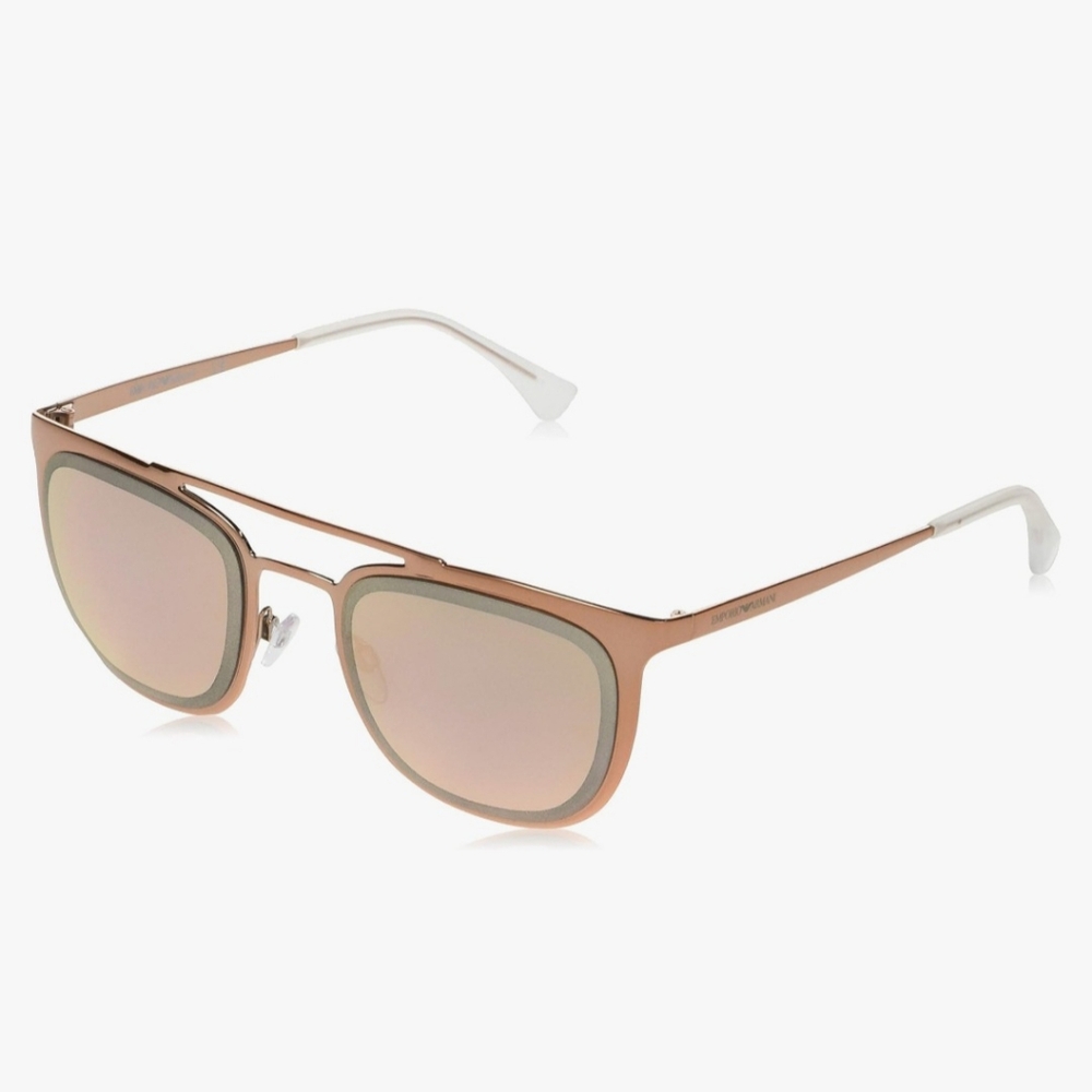 Emporio Armani copper metal frame sunglasses, perfect condition!